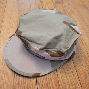 USMC M Utility Cap Desert Camo 8 Point Ripstop Military Hat Outdoors Gorpcore